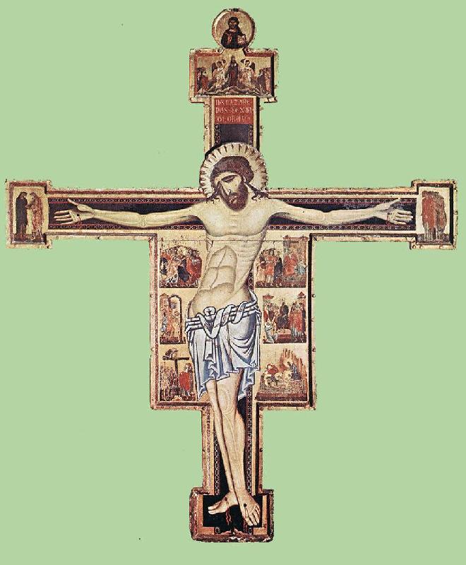 COPPO DI MARCOVALDO Crucifix  dfg oil painting picture